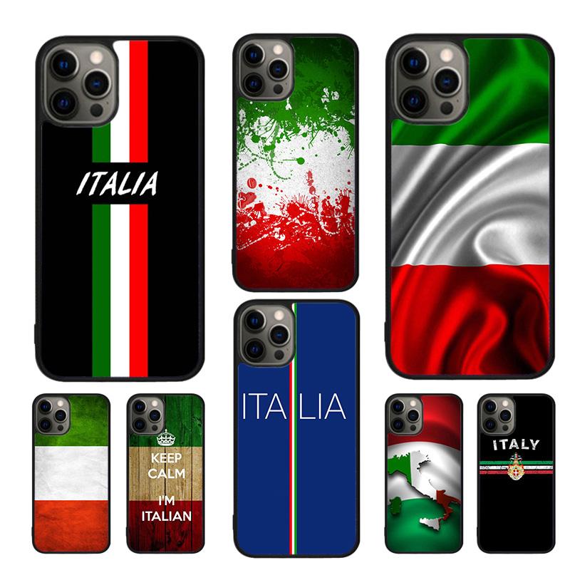 Italy Flag Mobile Phone Cases Cover For iPhone 17 Air 16 15 14 12 13 11 Pro MAX apple Plus SE2020 Coque
