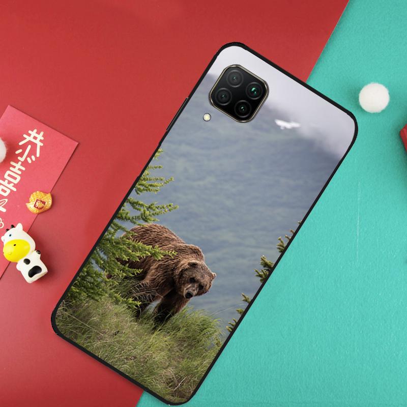 

Grizzly Bear Case For Huawei P20 P30 P40 Lite Nova 11 Pro 9 10 SE 3i 7i 11i 5T Y60 Y61 Y90 Y91 Y70 Cover Nova 9 SE