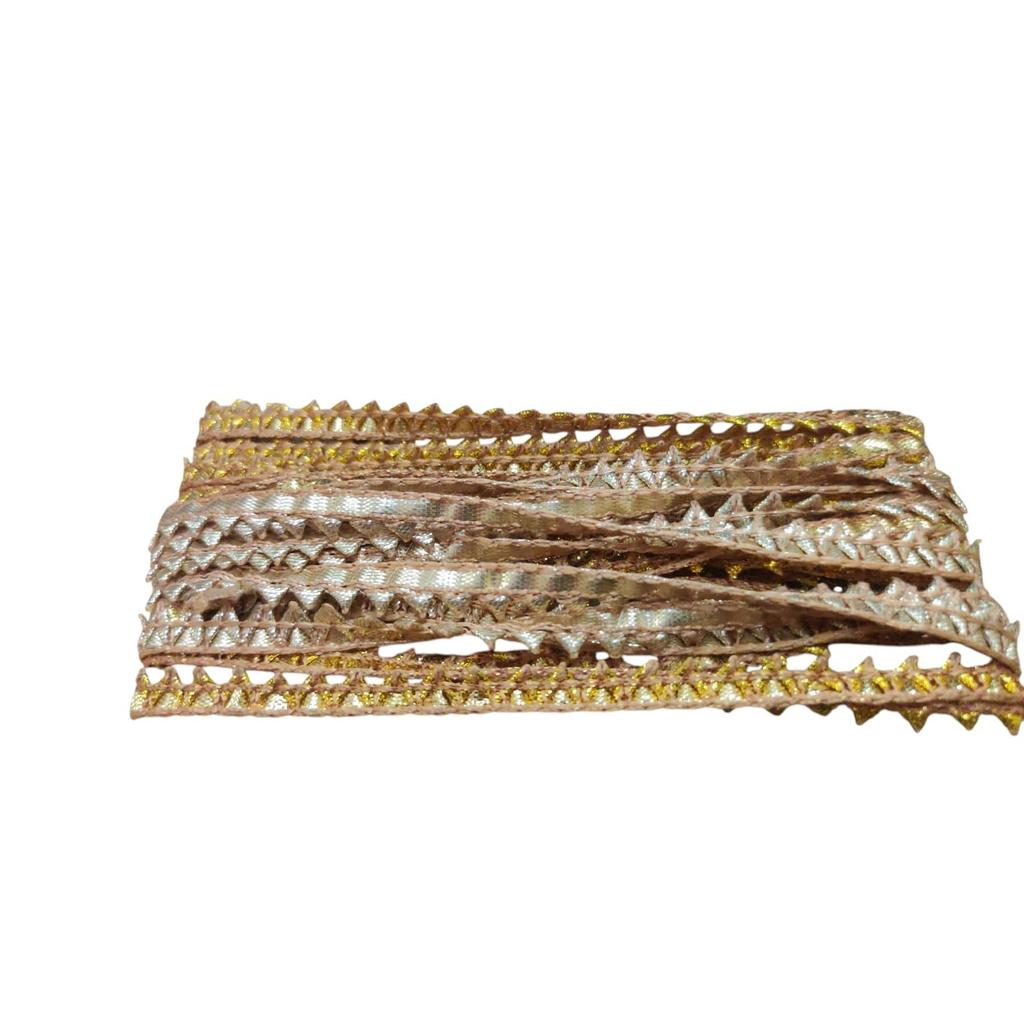 @ Gota Border Lace For Dresses 9 Mtr Antic Gold 22Gm UKR933_60%OFF