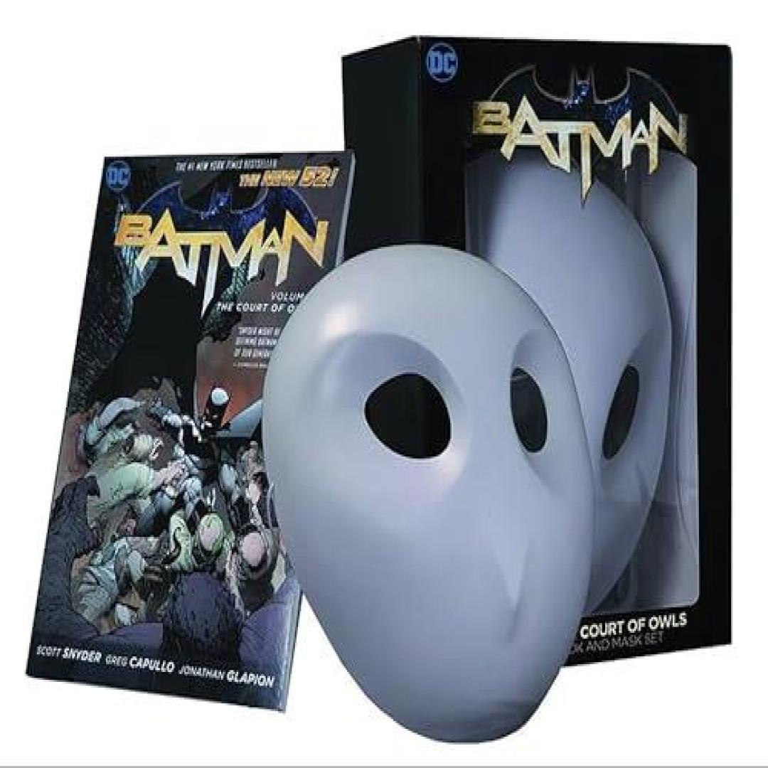 Batman Die Maske und das Buch Set des Eulen-Gerichts von Greg Capullo Anderer gedruckter Artikel Buch 9781779517944