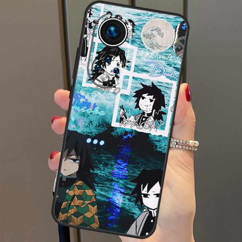 

Гию Томиока Убийца Демонов Кимецу но Яиба для Huawei P20 P30 P40 Lite Pro P Smart 2019 Nova 9 5T чехол для Honor 50 8X 9X 10i Honor 50 Lite