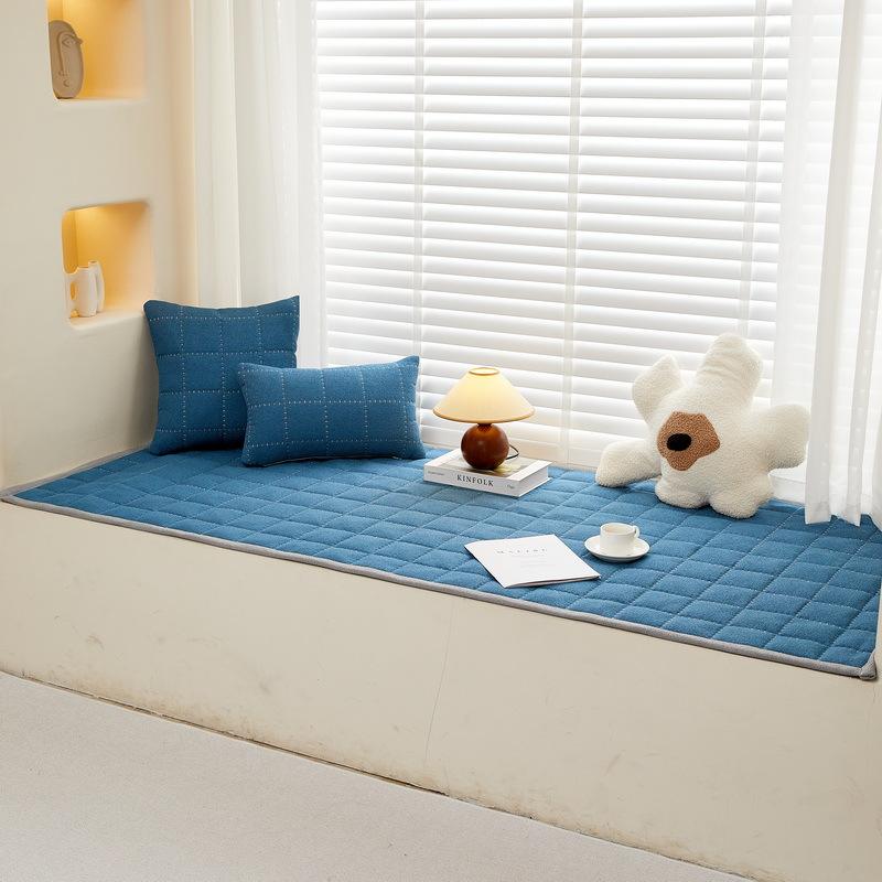 

Teddy Velvet Waterproof Bay Window Mat, Window Sill Mat, Four Seasons Universal New Internet Celebrity Tatami Balcony Mat 70*150cm