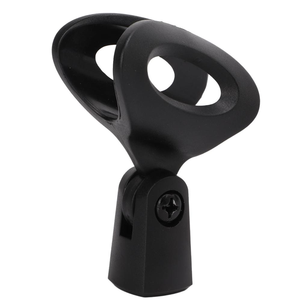 R6 Microphone Plastic Black Stand Holder Microphone Flexible Clamp Clip Holder Mount