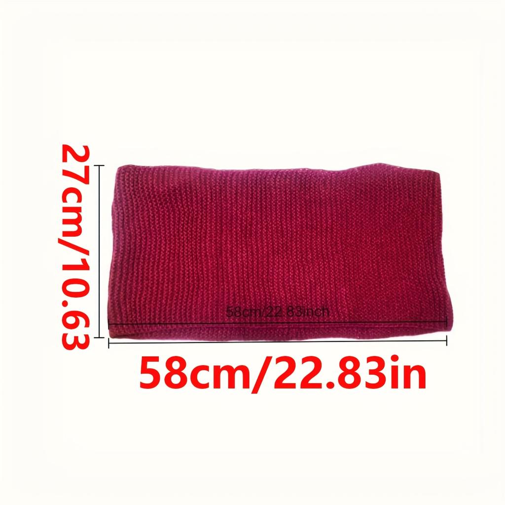 Eleganter dicker Winterschal für Damen | Winddicht, Atmungsaktiv, Unendlicher Schlauchschal, Weicher Stil, Modische Bedeckung, Ideal zum Skifahren, Snowboarden