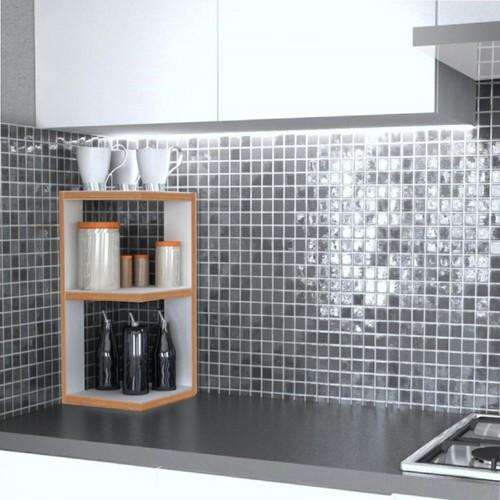 

Moniev Counter Top 3 Tier Corner Shelf Spice Rack White