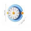 Dopamine Mechanical Kitchen Timer with Magnetic Back – 60-Min Countdown Loud Alarm, Visual Time Management for Cooking & Office