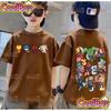 New Fashionable Casual Cartoon Hero Short Sleeved Pattern