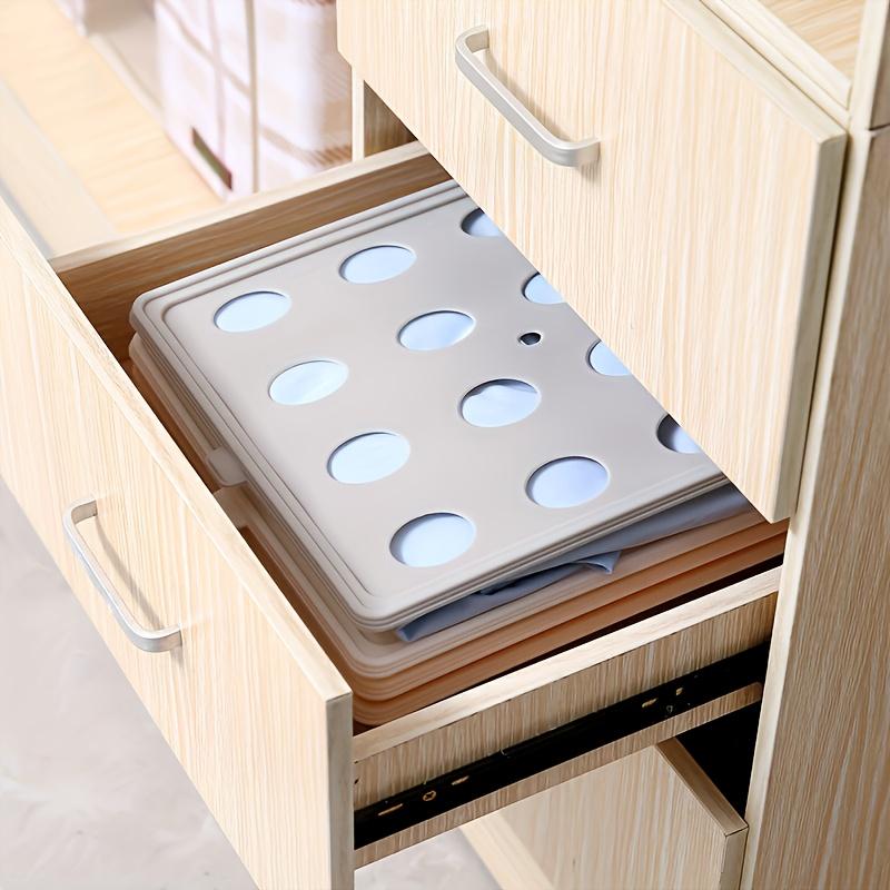 Plastic Clothes Folding Board T Shirt Organizer Anti Wrinkle Wardrobe Closet Storage Rack