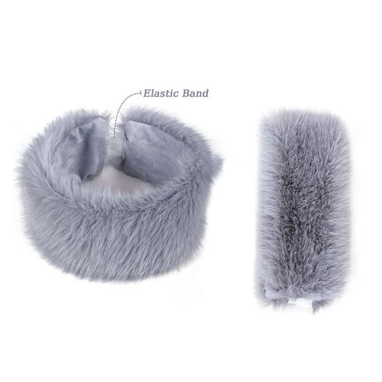 Damenhut Einfarbiges Design mit leerem Oberteil Wintermütze Winddicht Warm Kunstfuchsfellmütze Kaltwetter-Accessoires