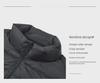 Brand Men's Short Hooded Light Down Jacket - Autumn/Winter, Stand Collar, Thin Style