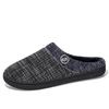 Cotton slippers winter large size indoor warm new plush cotton shoes