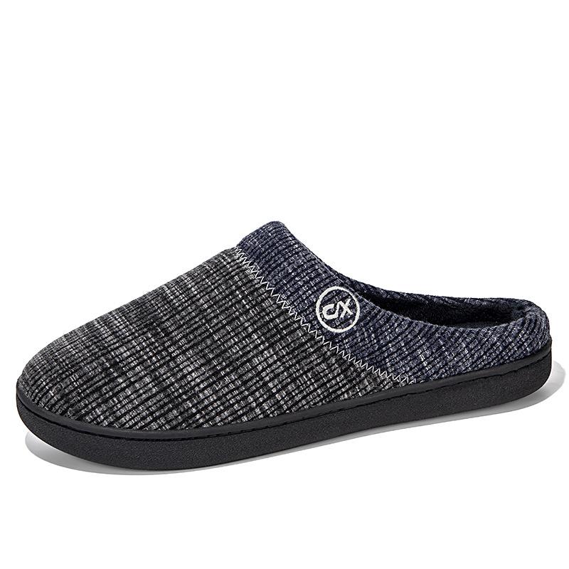 Cotton slippers winter large size indoor warm new plush cotton shoes