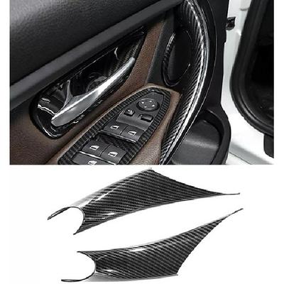 2x Kohlefaser Innentürgriff Zugabdeckung Für BMW 3 4 Serie F30 F35 2012-18