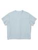K2 Holiday Woven V-Neck Short Sleeve W_Pastel Blue