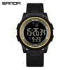 Sanda Waterproof Multifunction Electronic Watch for Teens - Trendy Unisex Design with Alarm