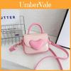Childrens Pu Shoulder Crossbody Bag With Color Contrast Design For Kindergarten Girls
