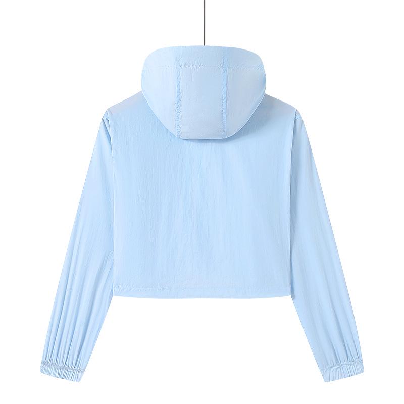 2025 Premium Summer Sun Protection Hooded Ice Silk Jacket for Men, Women & Couples - Breathable Outdoor Sportswear.