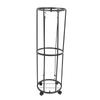 Ball Storage Rack Rolling Metal Lockable Ball Organizer for Basketball Soccer Volleyball
