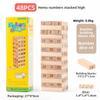 Childrens Wooden Stacking Blocks Set With Balance And Cognition For Family Play