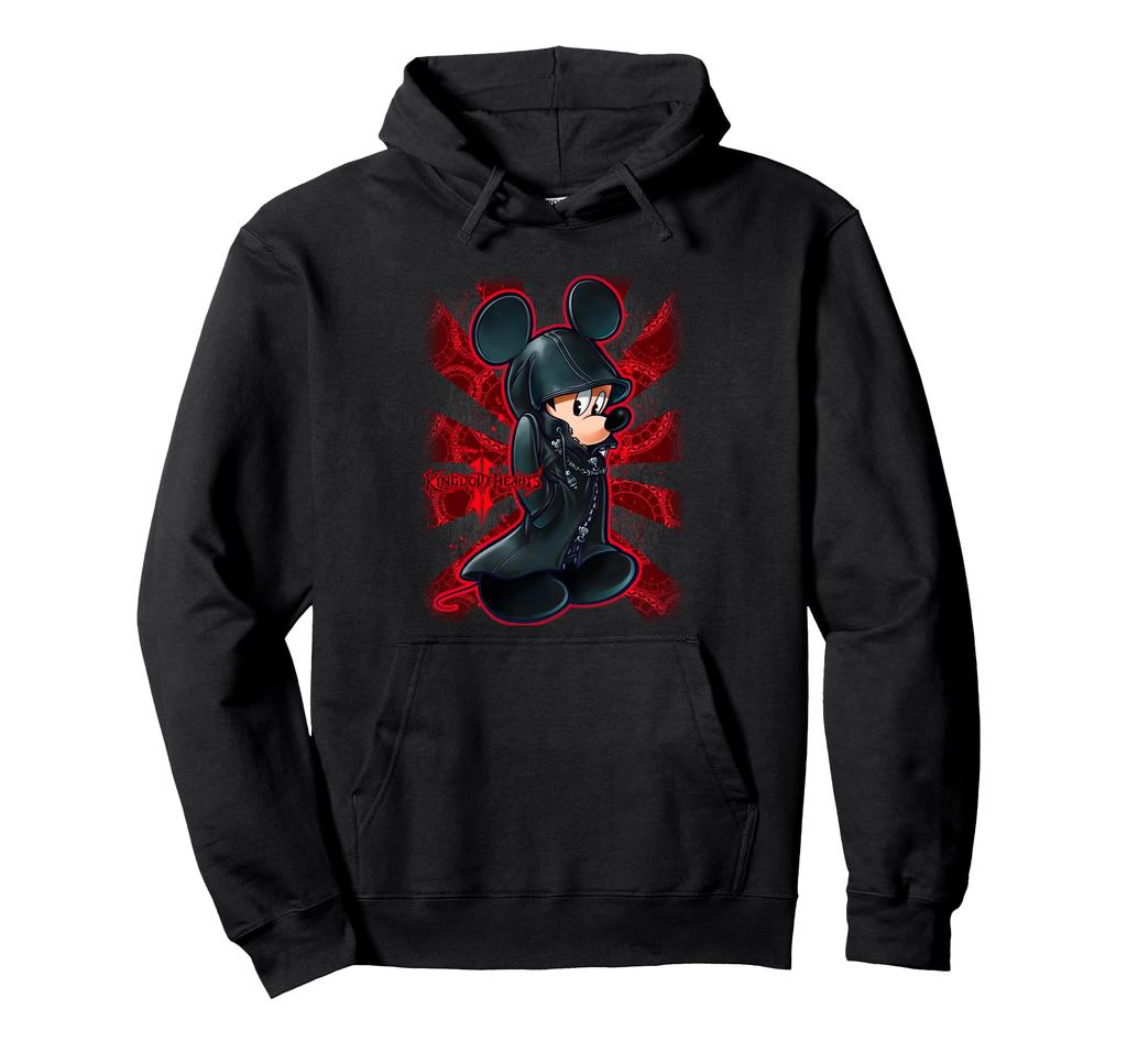 Disney Kingdom Hearts II Mysterious King Mickey Big Portrait Hoodie