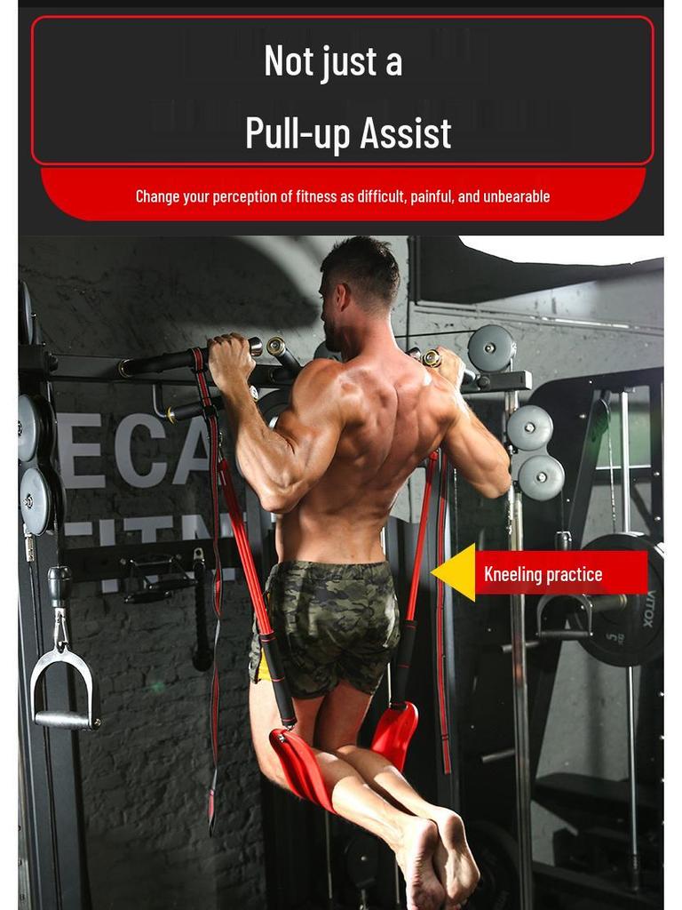 Borracha de Resistência e Barra de Assistência para Barra Fixa Doméstica para Treino de Fitness