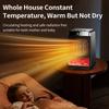 3D Flame Electric Fireplace Heater PTC Ceramic Energy Saving Fast Heating Timer Silent for Home Office Decorative Design