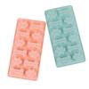 Silicone Puppy Dog Paw Bone Molds Elegant Chocolate Cookie Mold For Baking Non-Stick Dog Treat Molds Suitable For Microwave Oven