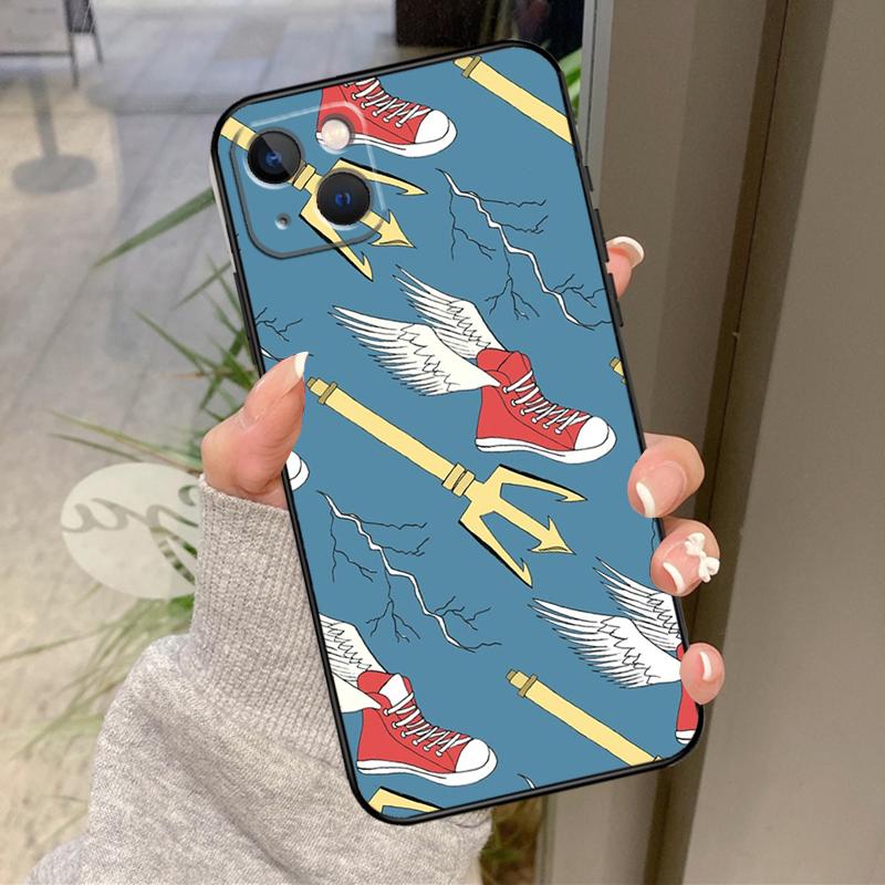 P-Percy Jackson Cartoon Case For iPhone 17 Pro Max 15 14 13 12 11 16 Pro Max Plus 12 13 Mini 16e 17 Air Back Cover
