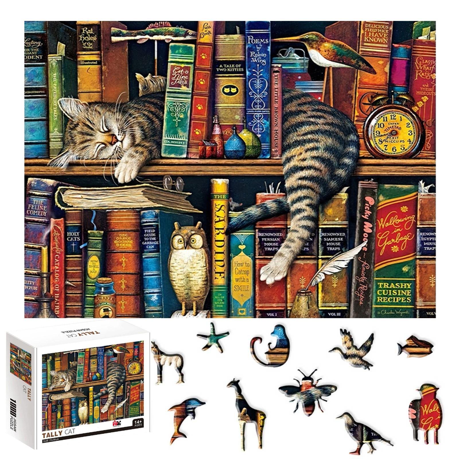 

Деревянная головоломка с рисунком для украшения праздника для украшения вечеринки One Size