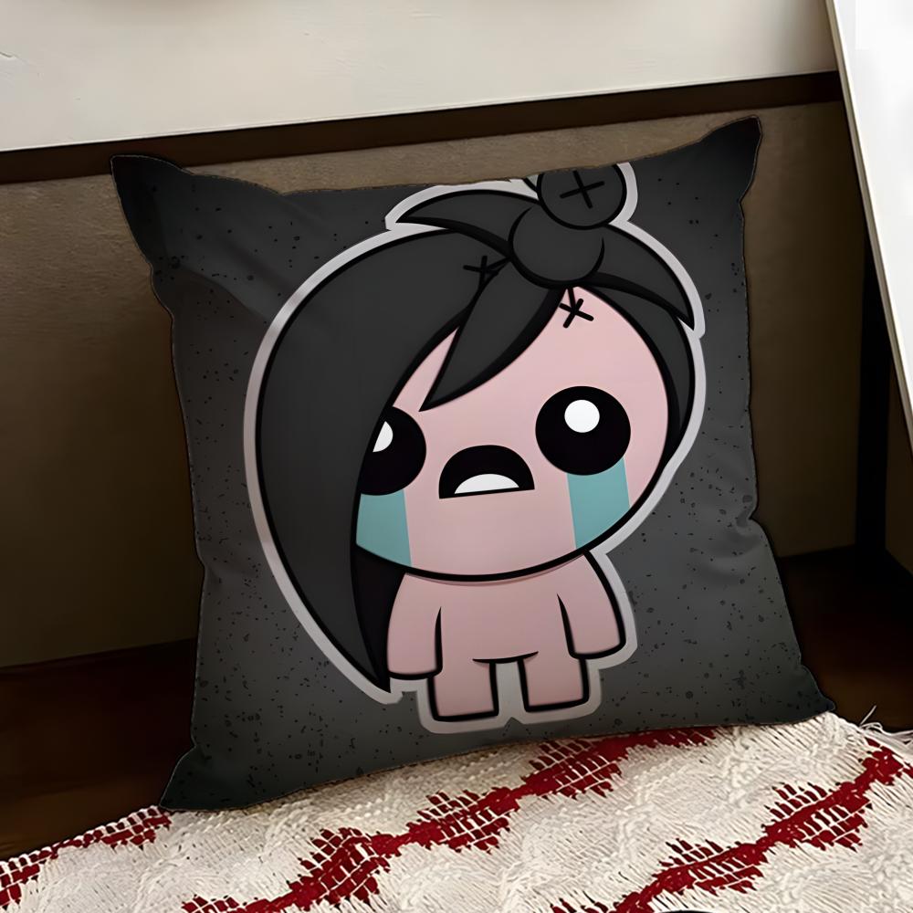 The BBinding of Isaac Cushion Cover Reversible Soft Durable Pillow Cover Home  Car MultiScene Use for Daily Comfort