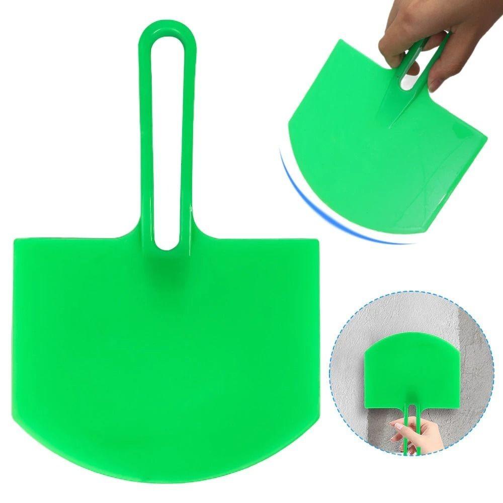 Plastic Material Putty Scoop Arc Shovel Wall Putty Skimming Trowel Construction