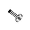 Silver Stainless Steel Door Stopper - Safe Reliable And Easy Installation Bathroom Door Stop Door Stops Holder