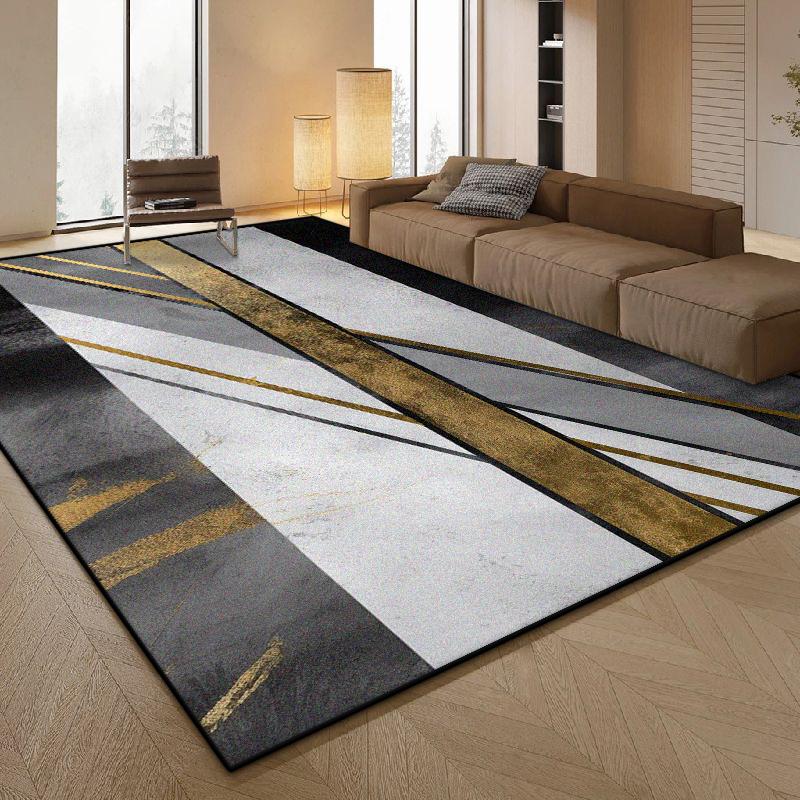 Modern Style Carpets for Living Room Nordic Easy Clean Large Area Rugs for Bedroom Decoration Lounge Room Anti-skid Floor Mat