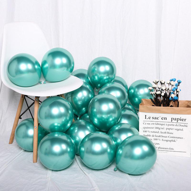 Pearlescent Metal Balloons - 5", 10", 12" for Wedding, Party, Mall Decorations & Anniversaries
