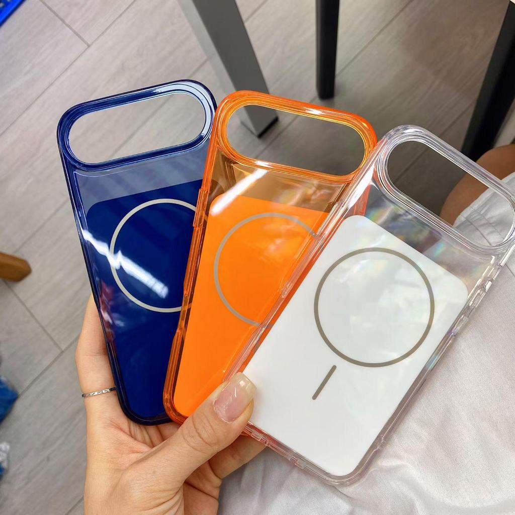 iPhone 17 Pro Max Transparent Magnetic Anti-Fall Case