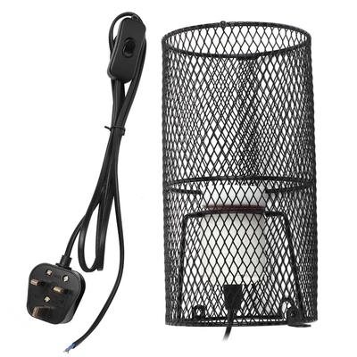 Reptile Ceramic Heating Lamp Light with Antihot Bracket for Snake Lizard Turtle