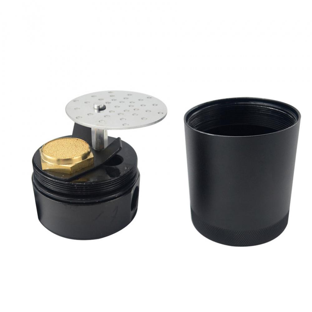 Oil Catch Can Tank / Air-Oil Separator Kit For Honda Civic 16-17 Black With Hose