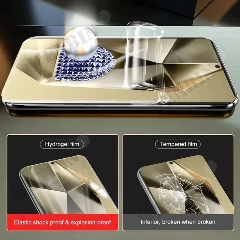 5 Pcs Hydrogel Film For Samsung Galaxy S26 S25 S24 S23 S22 Ultra Plus S25 FE A57 A56 A37 A36 A26 A17 A16 5G Screen Protector2