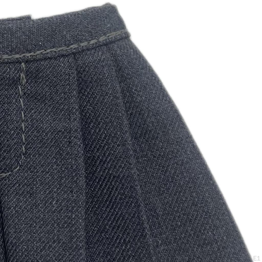 1/6 Girl Pleated Mini Skirt Action Figure Clothes for 12'' Female