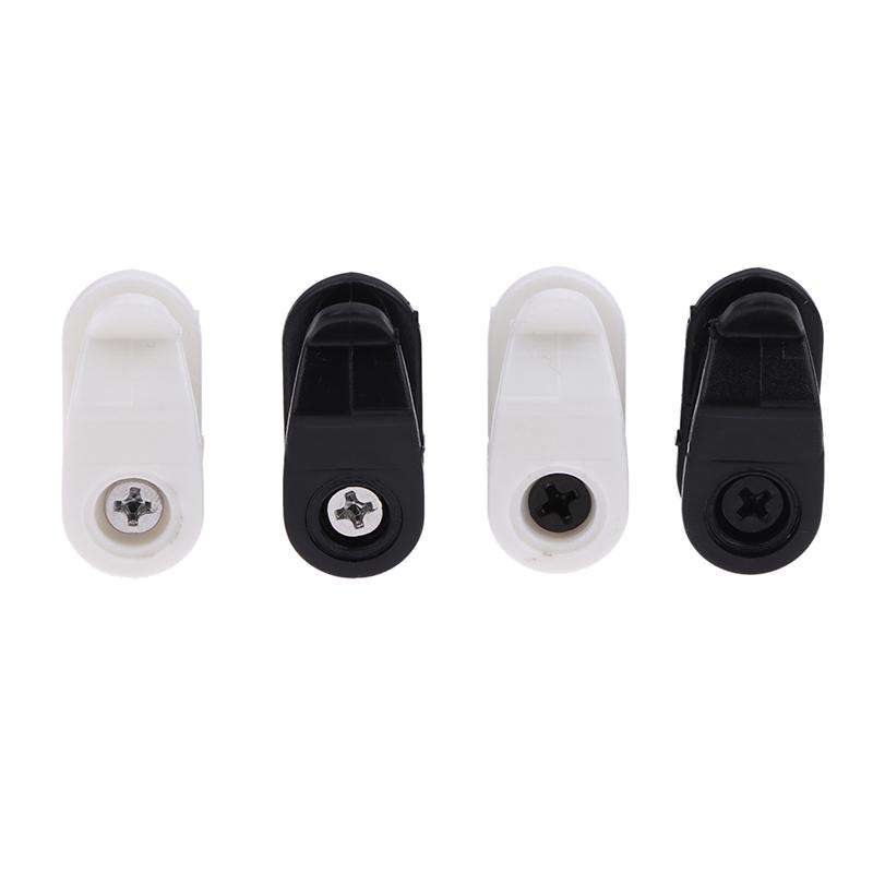 20Pcs Outdoor String Lights Clips Screw-In Plastic Hangers Lights Hanger Hooks For Plant Baskets String Lights Decoration