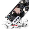 Anime Girls Cute Black Cat Phone Case For Samsung Galaxy S24 S25 Edge S26 Ultra S23 S22 S21 Plus S20 FE + Personalized Print Cov