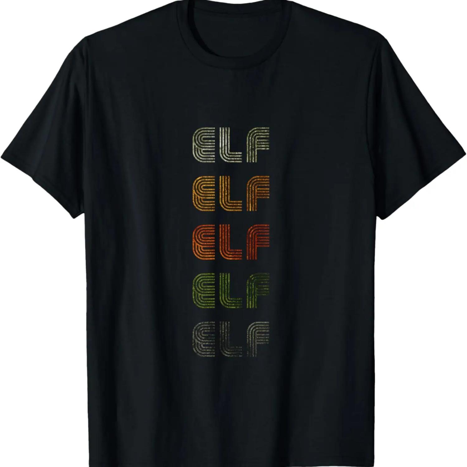 Love Heart Elf Tee Grunge Vintage Style Black Elf T-Shirt S