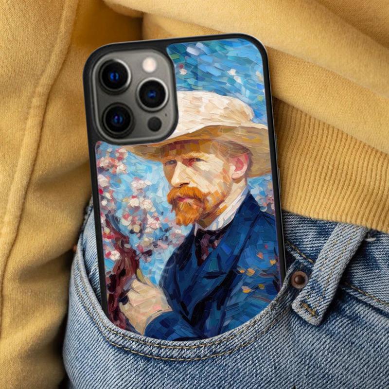Vincent Van Gogh Soft Phone Case for iPhone 17 Air 16e Pro Max 15 Pro 13 14 Plus 11 12 MagSafe Magnetic Coque