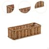 Elegante Cesto Contenitore in Rattan per l'Organizzazione della Casa