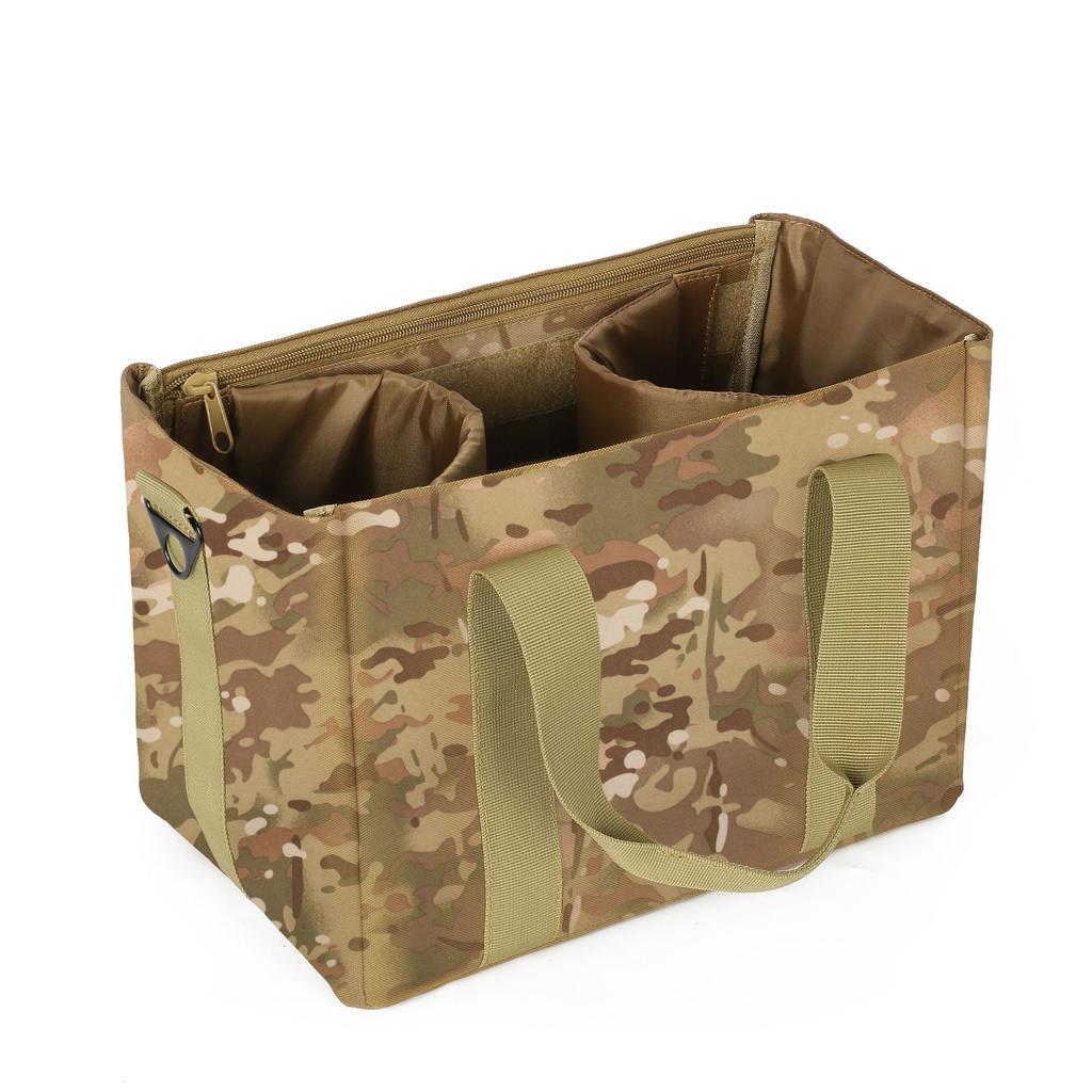 Outdoor Storage Bag Large Capacity Casual Bag Oblique Span Bag Oxford Waterproof Gun Bag Sorting Separation Bag Military Fan