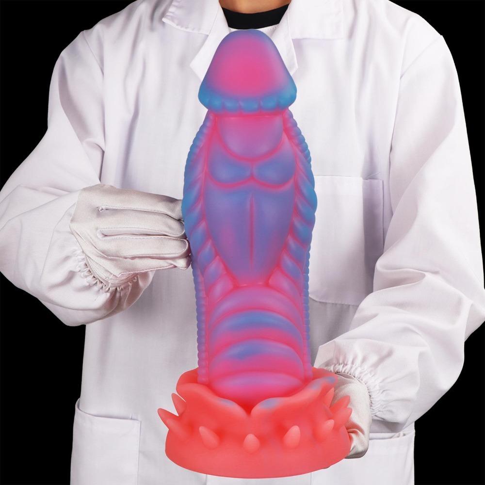 Extra Large Realistic Dildo - Silicone G-Spot Stimulator for Women, Hands-Free Anal & Vaginal Adult Toy with Strong Suction Cup