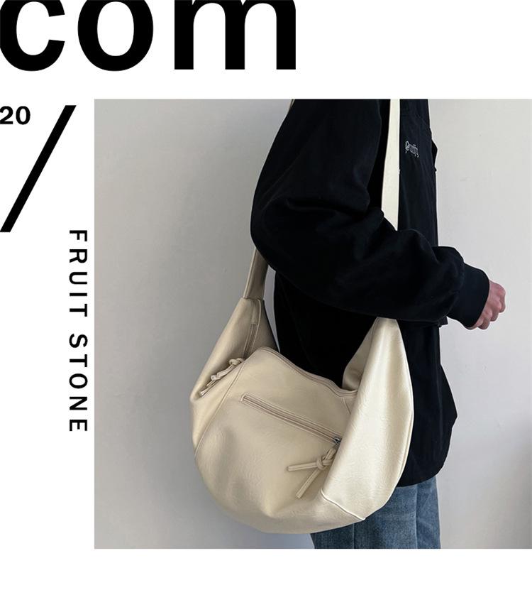 Męska torba motocyklowa o dużej pojemności - Modna torba crossbody i na ramię do fitnessu i na co dzień