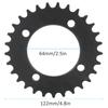 Fourhole 420 Rear Chain Sprocket Steel 29T Gear for Electric Tricycle Parts 42029T