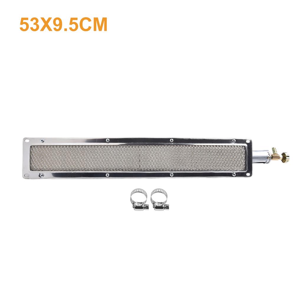 1pc BBQ Gas Grill Infrared Side Burner Ceramic Heater 41cm*8cm Kitchen Barbecue Accessories BBQ Infrared Ceramic Burner