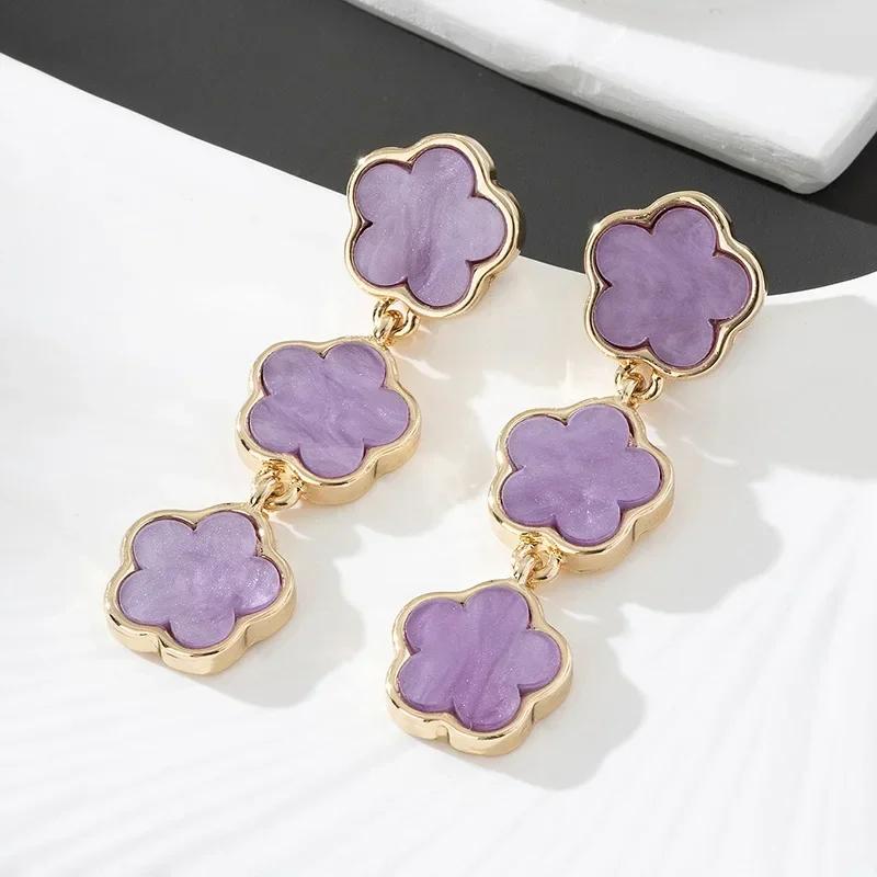 Vintage Bohemia Turquoise Cowboy Hat Boots Horse Earrings for Women Trendy Exaggerate Earring Party Wedding Jewelry Gift